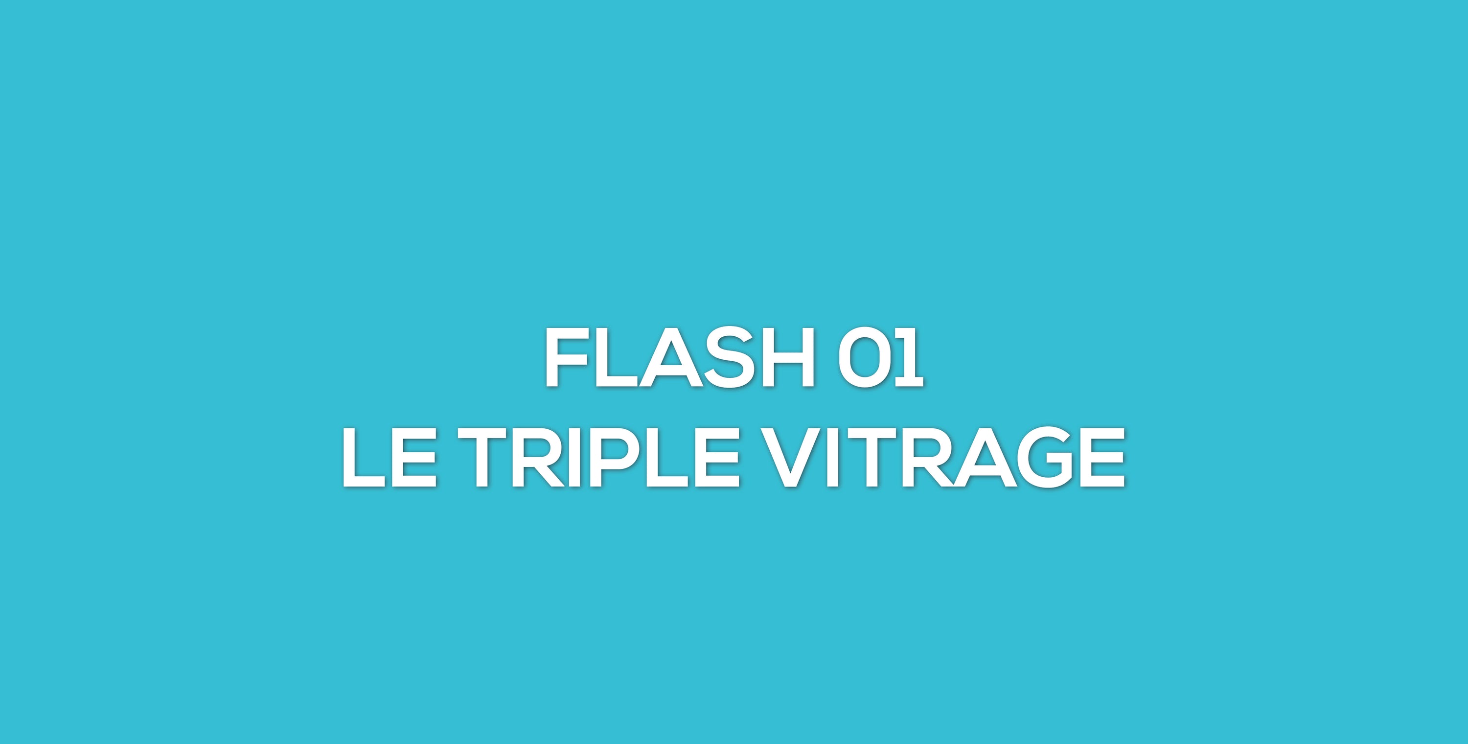 Triple vitrage