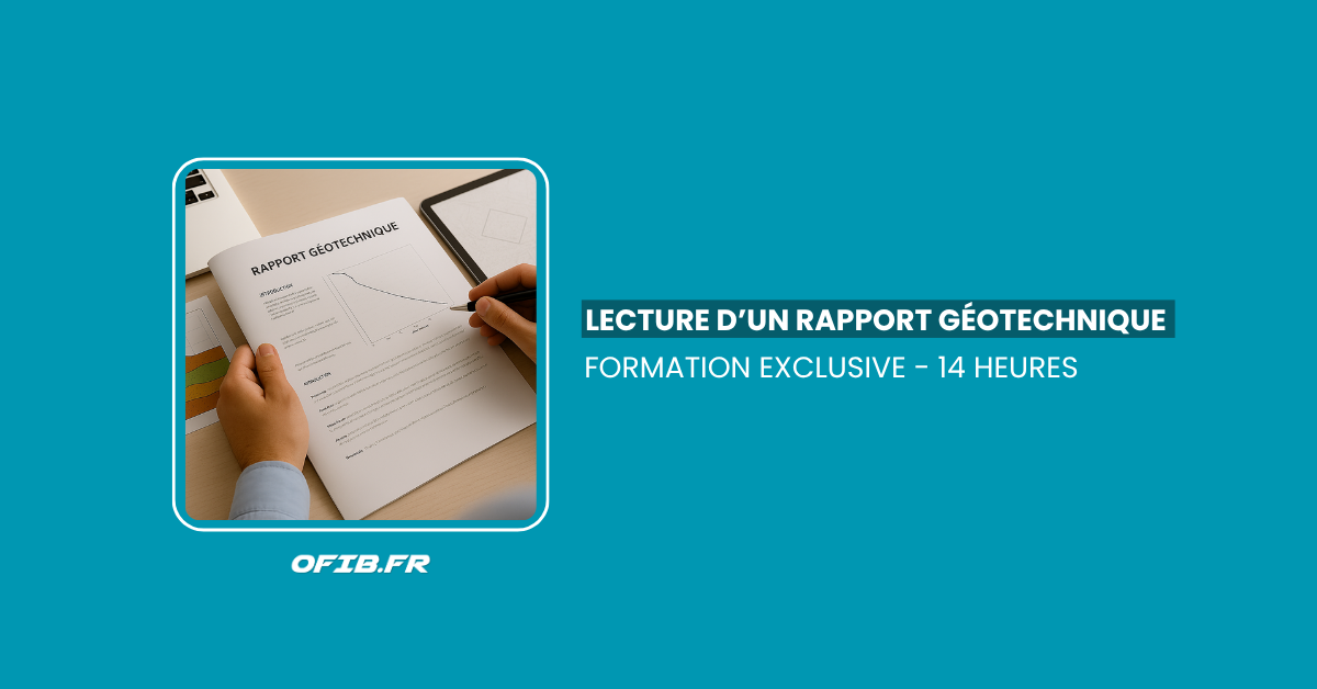 Lecture d'un rapport géotechnique ofib