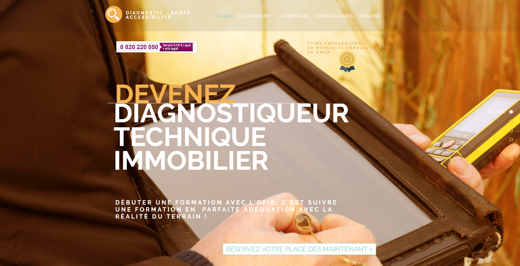 Site diagnostiqueur