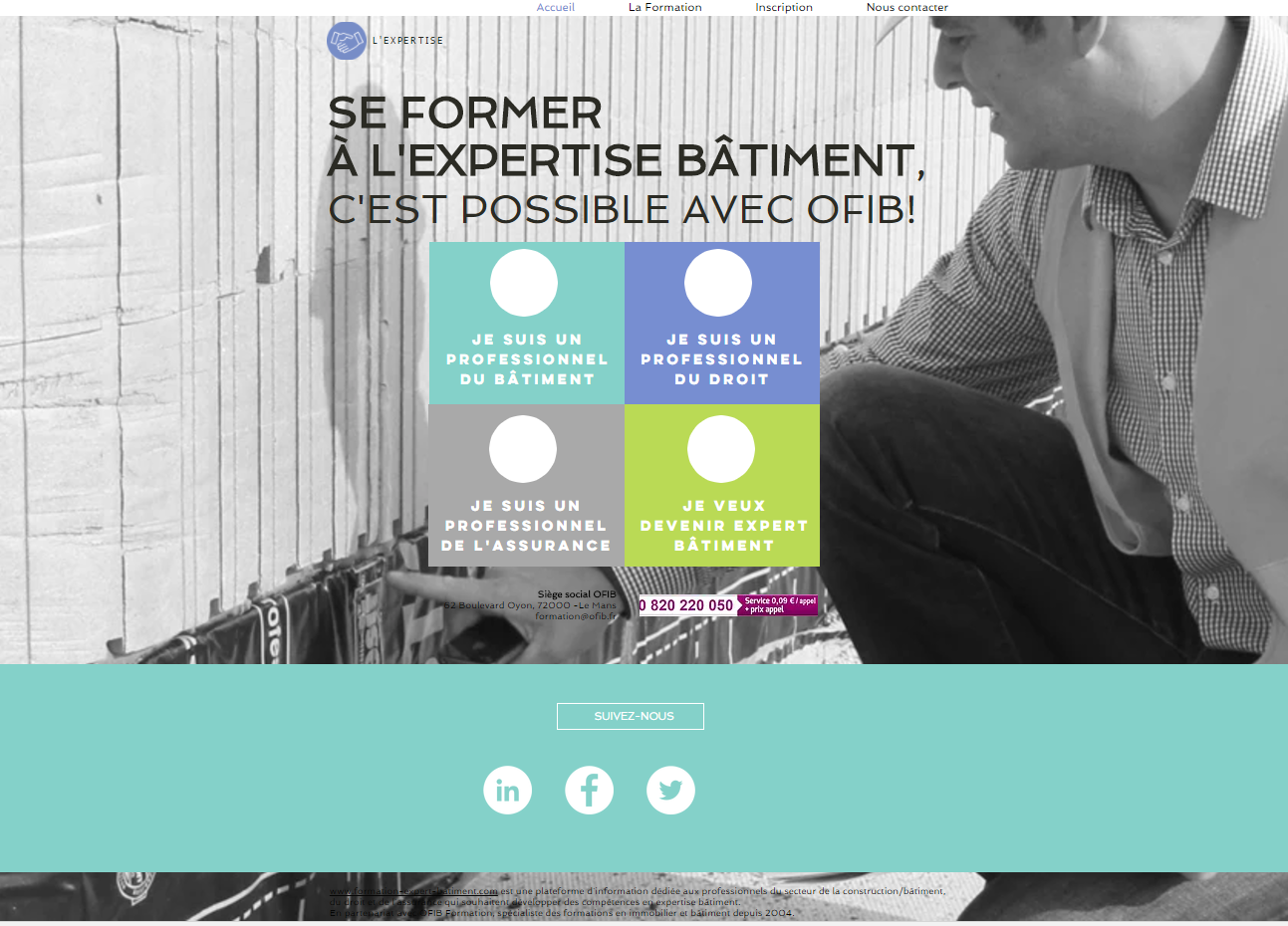 Site expertise bâtiment