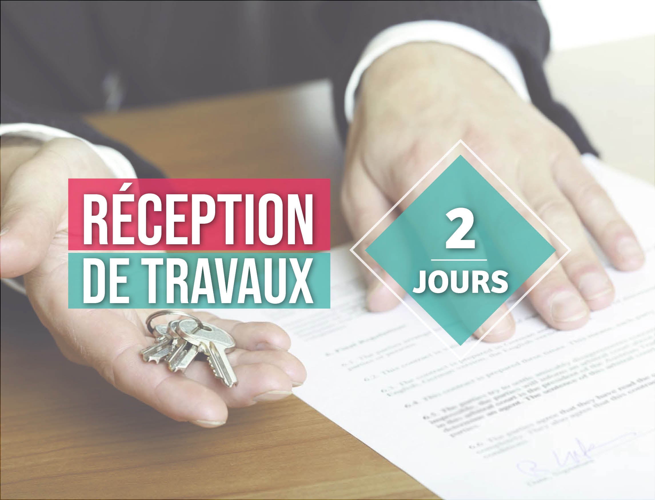 Réception de travaux
