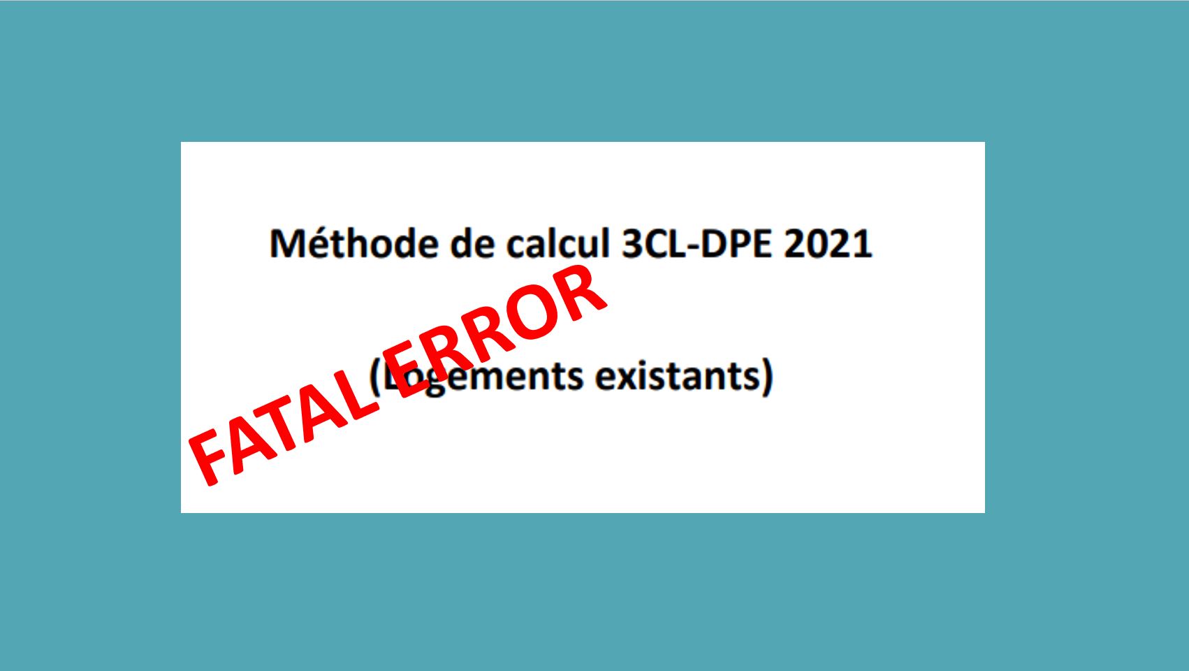 DPE FATAL ERROR