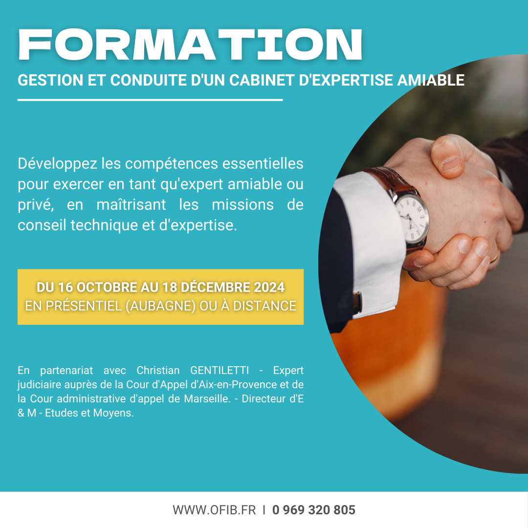 Gestion conduite cabinet expertise amiable