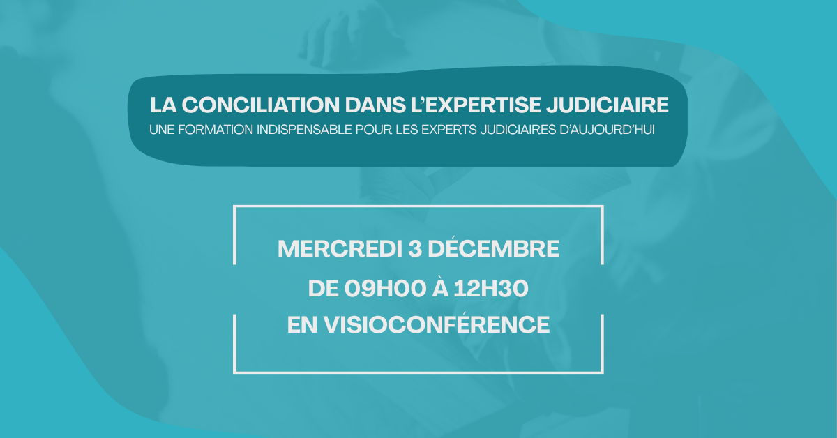 Nouveauté : La conciliation dans l’expertise judiciaire