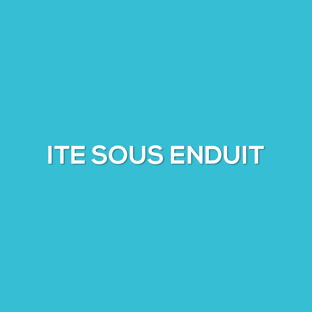 ITE sous enduit