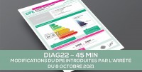 E-learning : DIAG22 Les modifications du DPE introduites par l'arrt du 8 octobre 2021
